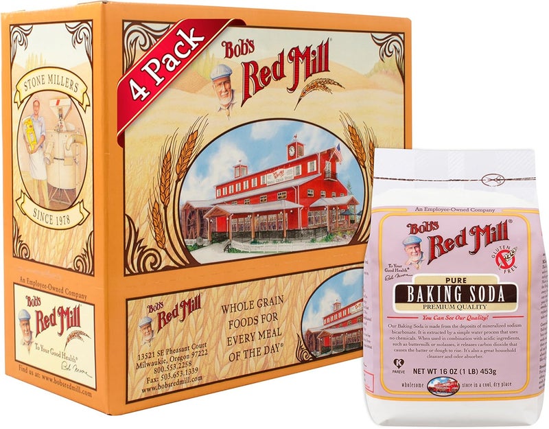 Bob's Red Mill Baking Soda 16 Oz (4 Pack) - Image 1